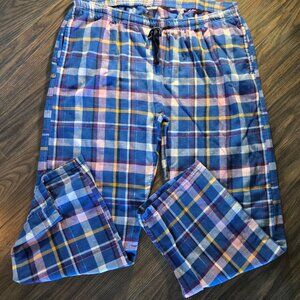 DARESAY Cotton/Poly Flannel Plaid Pajama Pants SIZE 2XL